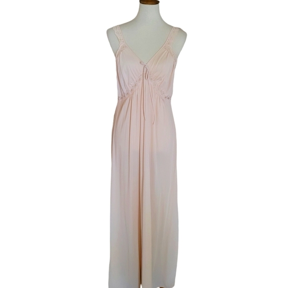 Vintage - 1950's Peach Nylon‎ Peignoir Set - Picture 3 of 9